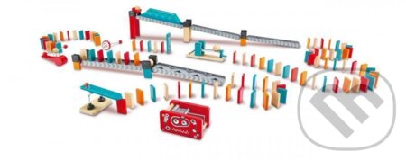 Spoločenská hra: Dominová dráha Robot (Hape). Hape, 2020 Spoločenská hra: Dominová dráha Robot (Hape). Hape, 2020