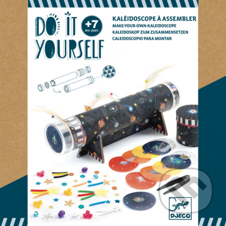 Spoločenská hra: DIY: Kaleidoskop – Vesmír (Djeco). Djeco, 2020 Spoločenská hra: DIY: Kaleidoskop – Vesmír (Djeco). Djeco, 2020