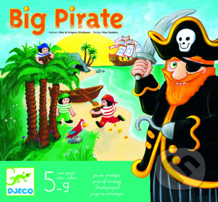 Společenská hra: Big Pirate (Veľký pirát) (Djeco). Djeco, 2020 Společenská hra: Big Pirate (Veľký pirát) (Djeco). Djeco, 2020