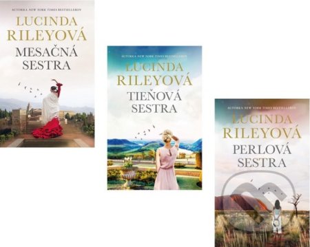 Kniha: Sedem sestier 3-5 (Kolekcia) (Lucinda Riley). Tatran, 2020 Kniha: Sedem sestier 3-5 (Kolekcia) (Lucinda Riley). Tatran, 2020