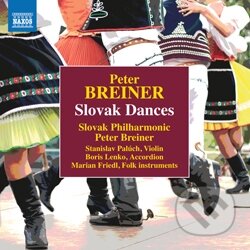 Hudobné CD: Peter Breiner: Slovenské tance/Slovak Dances (Divyd). Divyd, 2020 Hudobné CD: Peter Breiner: Slovenské tance/Slovak Dances (Divyd). Divyd, 2020
