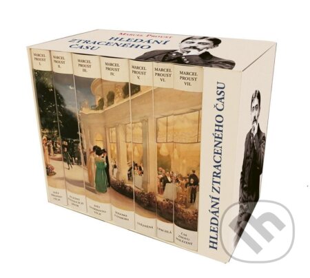Kniha: Hledání ztraceného času BOX (Marcel Proust). Rybka Publishers, 2020 Kniha: Hledání ztraceného času BOX (Marcel Proust). Rybka Publishers, 2020