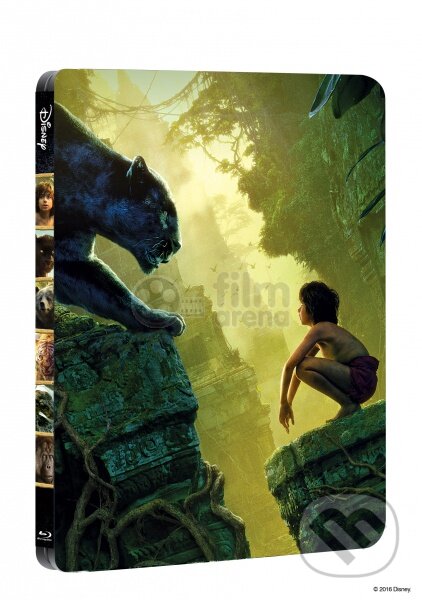 Film: Kniha džunglí 3D Steelbook (Wolfgang Reitherman a Jon Favreau) (Blu-ray3D). Filmaréna, 2016 Film: Kniha džunglí 3D Steelbook (Wolfgang Reitherman a Jon Favreau) (Blu-ray3D). Filmaréna, 2016