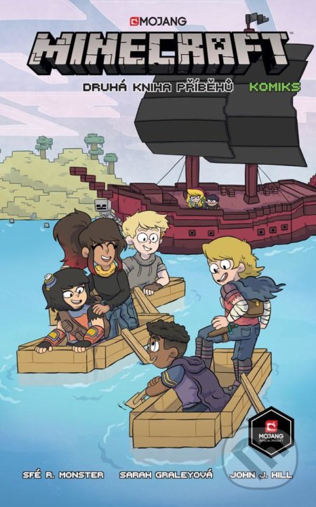Kniha: Minecraft komiks: Druhá kniha příběhů (Sfé R. Monster). Crew, 2020 Kniha: Minecraft komiks: Druhá kniha příběhů (Sfé R. Monster). Crew, 2020