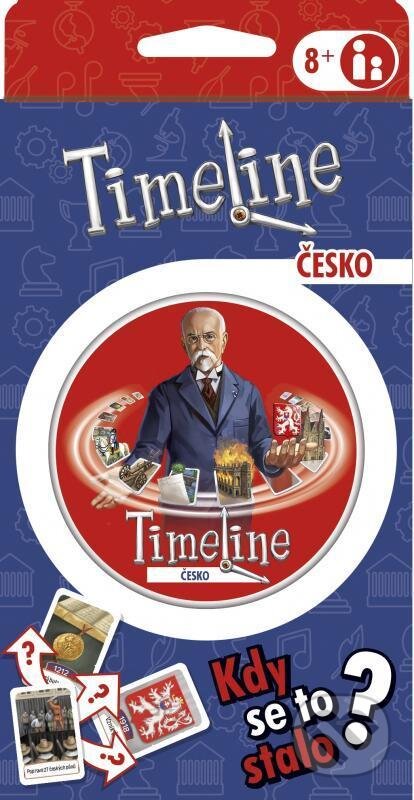 Spoločenská hra: TimeLine - Česko (ADC BF). ADC BF, 2020 Spoločenská hra: TimeLine - Česko (ADC BF). ADC BF, 2020