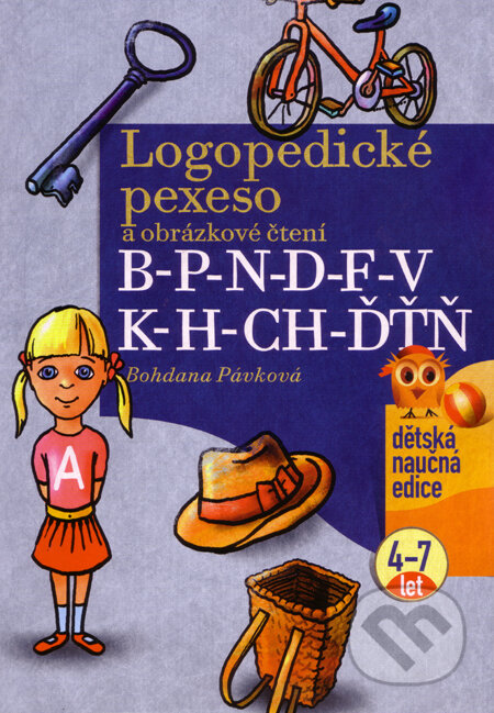 Kniha: Logopedické pexeso a obrázkové čtení (Bohdana Pávková). Computer Press, 2008 Kniha: Logopedické pexeso a obrázkové čtení (Bohdana Pávková). Computer Press, 2008