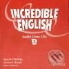 Audiokniha: Incredible English 2 (Sarah Phillips). Oxford University Press, 2007 Audiokniha: Incredible English 2 (Sarah Phillips). Oxford University Press, 2007
