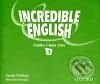 Audiokniha: Incredible English 3 (Sarah Phillips). Oxford University Press, 2007 Audiokniha: Incredible English 3 (Sarah Phillips). Oxford University Press, 2007