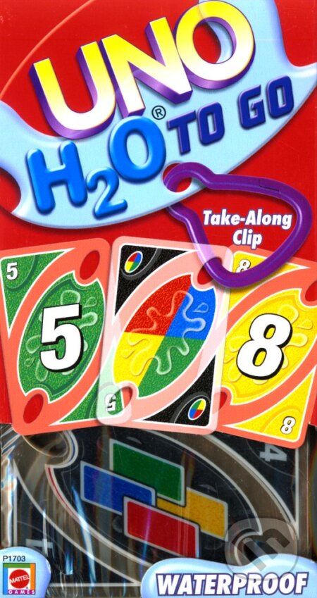 Spoločenská hra: Uno H2O na cesty (karty) (Mattel). Mattel Spoločenská hra: Uno H2O na cesty (karty) (Mattel). Mattel