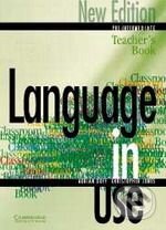 Kniha: Language in Use - Pre-Intermediate (Adrian Doff a Christopher Jones). Cambridge University Press, 2000 Kniha: Language in Use - Pre-Intermediate (Adrian Doff a Christopher Jones). Cambridge University Press, 2000