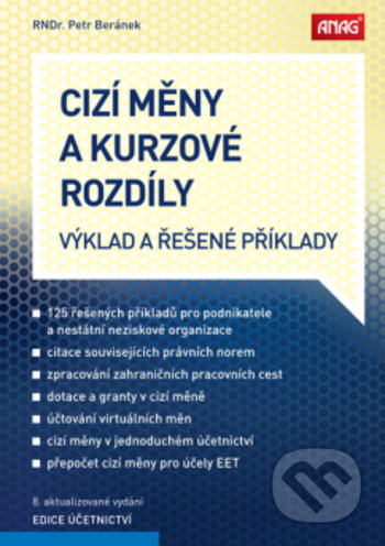 Kniha: Cizí měny a kurzové rozdíly (Petr Beránek). ANAG, 2020 Kniha: Cizí měny a kurzové rozdíly (Petr Beránek). ANAG, 2020