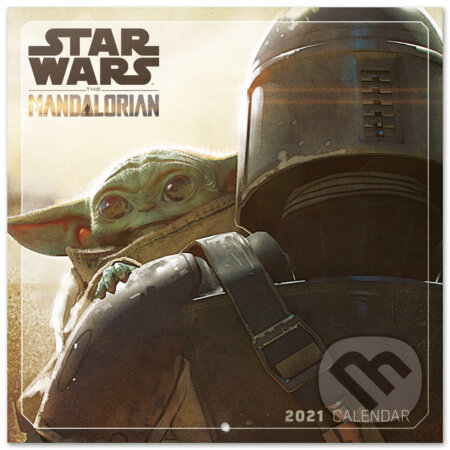 Kalendár 2021 s plagátom Star Wars: The Mandalorian, , 2020