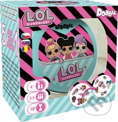 Spoločenská hra: Dobble L.O.L. (ADC BF). ADC BF, 2020 Spoločenská hra: Dobble L.O.L. (ADC BF). ADC BF, 2020