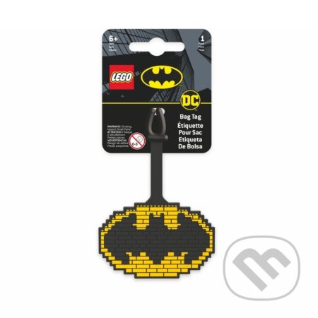 Společenská hra: LEGO DC Super Heroes Jmenovka - Batman logo (LEGO). LEGO, 2020 Společenská hra: LEGO DC Super Heroes Jmenovka - Batman logo (LEGO). LEGO, 2020