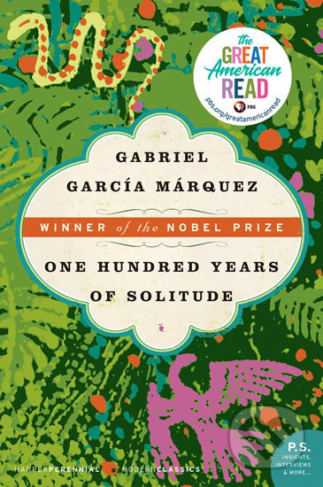 Kniha: One Hundred Years of Solitude (García Gabriel Marquez). HarperCollins, 2006 Kniha: One Hundred Years of Solitude (García Gabriel Marquez). HarperCollins, 2006