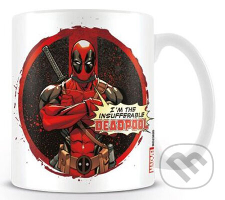 Keramický hrnček Marvel -Deadpool: Insufferable (Deadpool). Deadpool, 2016 Keramický hrnček Marvel -Deadpool: Insufferable (Deadpool). Deadpool, 2016