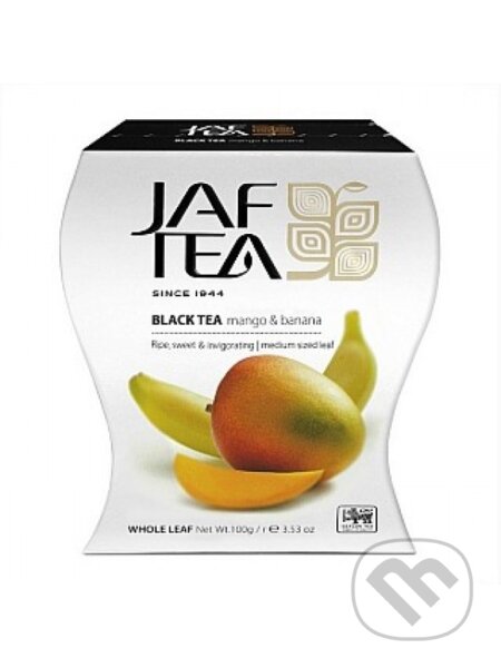 Kávy a čaje: 2614 JAFTEA Black Mango Banana pap. 100g (Liran). Liran, 2020 Kávy a čaje: 2614 JAFTEA Black Mango Banana pap. 100g (Liran). Liran, 2020