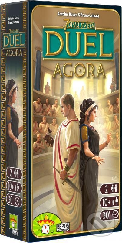 Společenská hra: 7 Divů světa DUEL - Agora rozšíření (ADC BF). ADC BF, 2020 Společenská hra: 7 Divů světa DUEL - Agora rozšíření (ADC BF). ADC BF, 2020