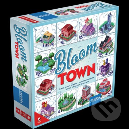 Spoločenská hra: Bloom Town (Granna). Granna, 2020 Spoločenská hra: Bloom Town (Granna). Granna, 2020