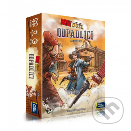 Společenská hra: Bang Duel - Rozšíření Odpadlíci (Albi). Albi, 2020 Společenská hra: Bang Duel - Rozšíření Odpadlíci (Albi). Albi, 2020