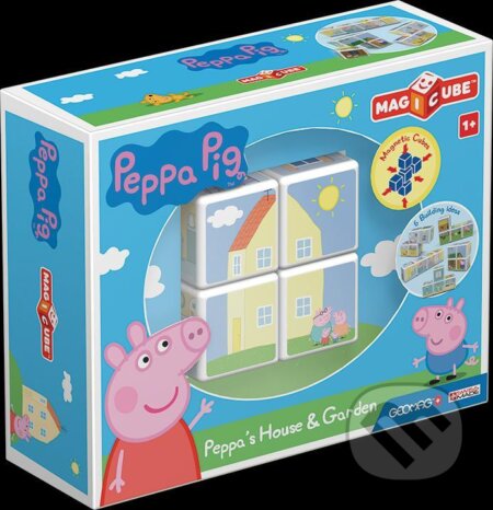 Magicube Peppa Pig House and Garden, Geomag, 2020