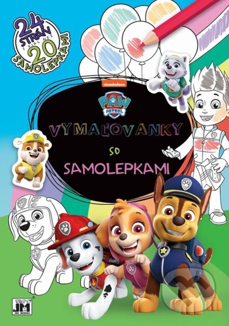 Kniha: Vymaľovanky Labková patrola so samolepkami (Jiří Models). Jiří Models, 2020 Kniha: Vymaľovanky Labková patrola so samolepkami (Jiří Models). Jiří Models, 2020
