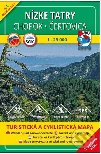 Nízke Tatry Chopok - Čertovica 1:25 000 (Meritum). Meritum, 2020 Nízke Tatry Chopok - Čertovica 1:25 000 (Meritum). Meritum, 2020