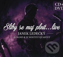 Hudobné CD: Janek Ledecký: Sliby Se Maj Plnit...live (Universal Music). Universal Music, 2020 Hudobné CD: Janek Ledecký: Sliby Se Maj Plnit...live (Universal Music). Universal Music, 2020