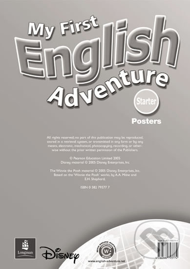 Kniha: My First English Adventure Starter Posters (M Villarroel a Mady Musiol). Pearson, 2005 Kniha: My First English Adventure Starter Posters (M Villarroel a Mady Musiol). Pearson, 2005