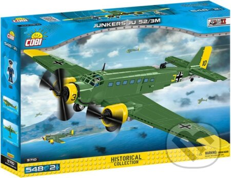 Spoločenská hra: Stavebnice COBI - II WW Junkers JU 52/3M (Magic Baby s.r.o.). Magic Baby s.r.o., 2020 Spoločenská hra: Stavebnice COBI - II WW Junkers JU 52/3M (Magic Baby s.r.o.). Magic Baby s.r.o., 2020