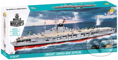 Stavebnice COBI - WOWS Letadlová loď Graf Zeppelin, Magic Baby s.r.o., 2020