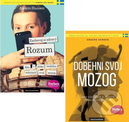 Kniha: Dobehni svoj mozog + Zachovaj si zdravý rozum (Kolekcia) (Anders Hansen). barecz & conrad books Kniha: Dobehni svoj mozog + Zachovaj si zdravý rozum (Kolekcia) (Anders Hansen). barecz & conrad books