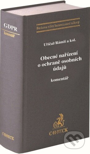 Kniha: Obecné nařízení o ochraně osobních údajů. Komentář (Miroslav Uřičař a Vladan Rámiš). C. H. Beck, 2020 Kniha: Obecné nařízení o ochraně osobních údajů. Komentář (Miroslav Uřičař a Vladan Rámiš). C. H. Beck, 2020