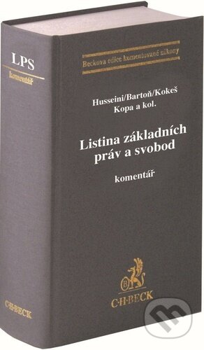 Kniha: Listina základních práv a svobod (Faisal Husseini, Marian Kokeš, Martin Kopa a Michal Bartoň). C. H. Beck, 2020 Kniha: Listina základních práv a svobod (Faisal Husseini, Marian Kokeš, Martin Kopa a Michal Bartoň). C. H. Beck, 2020