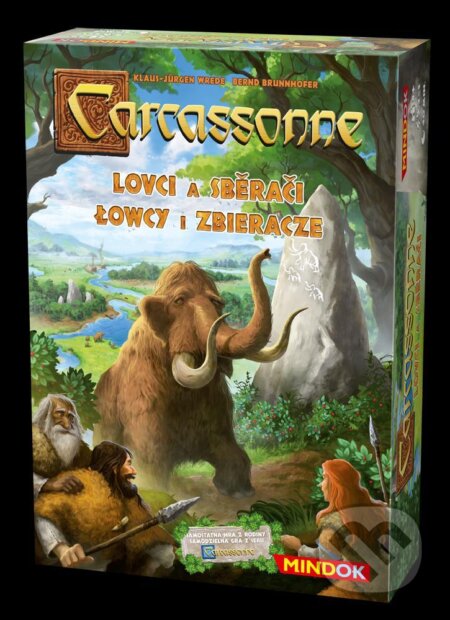 Spoločenská hra: Carcassonne: Lovci a sběrači (Mindok). Mindok, 2020 Spoločenská hra: Carcassonne: Lovci a sběrači (Mindok). Mindok, 2020