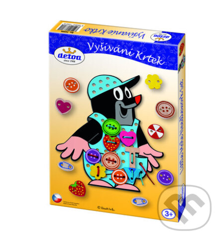 Spoločenská hra: Vyšívání Krtek dřevo 26 ks v krabici (Bonaparte). Bonaparte, 2020 Spoločenská hra: Vyšívání Krtek dřevo 26 ks v krabici (Bonaparte). Bonaparte, 2020