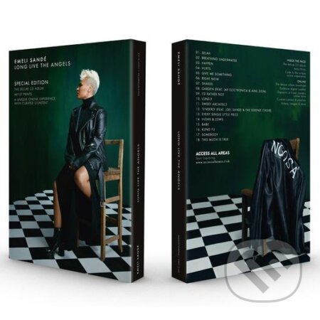 Hudobné CD: Sande Emeli: Long Live The Angels (DELUXE SPECIAL EDITION) (Universal Music). Universal Music, 2016 Hudobné CD: Sande Emeli: Long Live The Angels (DELUXE SPECIAL EDITION) (Universal Music). Universal Music, 2016