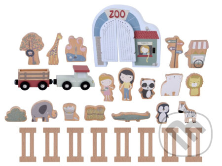Spoločenská hra: Vláčiková dráha - ZOO (Little Dutch). Little Dutch, 2020 Spoločenská hra: Vláčiková dráha - ZOO (Little Dutch). Little Dutch, 2020