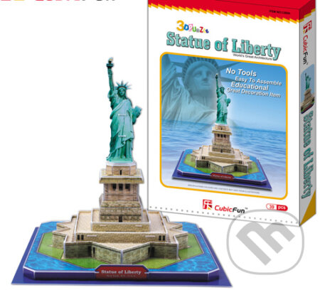 Puzzle: Socha slobody (CubicFun). CubicFun Puzzle: Socha slobody (CubicFun). CubicFun
