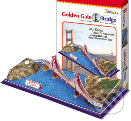 Puzzle: Golden Gate Bridge (CubicFun). CubicFun Puzzle: Golden Gate Bridge (CubicFun). CubicFun