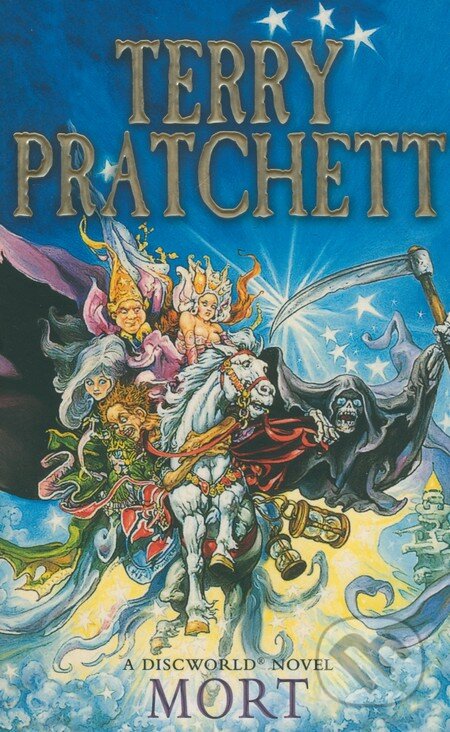 Kniha: Mort (Terry Pratchett). Corgi Books, 1989 Kniha: Mort (Terry Pratchett). Corgi Books, 1989