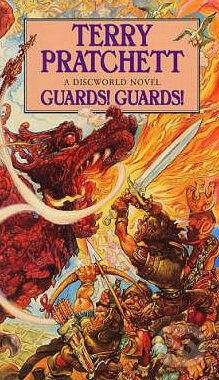 Kniha: Guards! Guards! (Terry Pratchett). Corgi Books, 1990 Kniha: Guards! Guards! (Terry Pratchett). Corgi Books, 1990