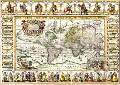 Puzzle: Staroveká mapa sveta (Schmidt). Schmidt Puzzle: Staroveká mapa sveta (Schmidt). Schmidt