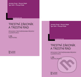 Kniha: Trestní zákoník a trestní řád - Komplet (Jaroslav Fenyk a kolektiv). Linde, 2010 Kniha: Trestní zákoník a trestní řád - Komplet (Jaroslav Fenyk a kolektiv). Linde, 2010