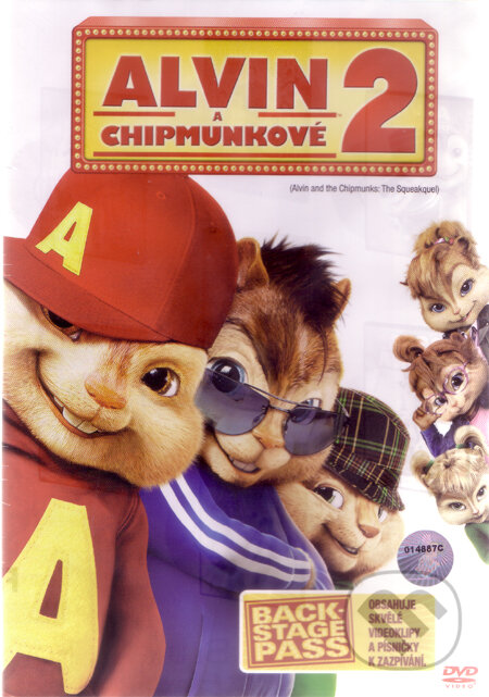 Film: Alvin a Chipmunkové 2 (Betty Thomas) (DVD). Bonton Film, 2009 Film: Alvin a Chipmunkové 2 (Betty Thomas) (DVD). Bonton Film, 2009