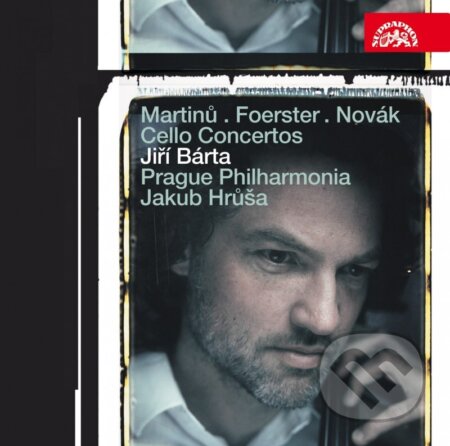 Hudební CD: Jiří Bárta, Pražská komorní filharmonie, Jakub Hrůša Martinů, Foerster, Novák: Violoncellové koncerty (Supraphon). Supraphon, 2009 Hudební CD: Jiří Bárta, Pražská komorní filharmonie, Jakub Hrůša Martinů, Foerster, Novák: Violoncellové koncerty (Supraphon). Supraphon, 2009