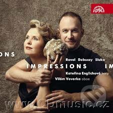 Hudební CD: Kateřina Englichová , Vilém Veverka: Ravel, Debussy, Sluka: Skladby pro hoboj a housle (Supraphon). Supraphon, 2017 Hudební CD: Kateřina Englichová , Vilém Veverka: Ravel, Debussy, Sluka: Skladby pro hoboj a housle (Supraphon). Supraphon, 2017