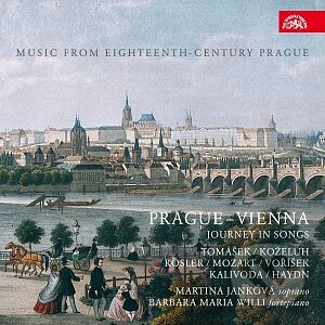 Hudobné CD: Martina Janková, Barbara Maria Willi: Prague-Vienna - Journey in Songs (Supraphon). Supraphon, 2017 Hudobné CD: Martina Janková, Barbara Maria Willi: Prague-Vienna - Journey in Songs (Supraphon). Supraphon, 2017