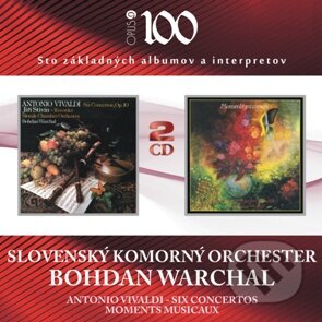 Hudobné CD: Slovenský komorný orchester B. Warchala: Šesť Koncertov / Moment Musicaux (Opus). Opus, 2010 Hudobné CD: Slovenský komorný orchester B. Warchala: Šesť Koncertov / Moment Musicaux (Opus). Opus, 2010