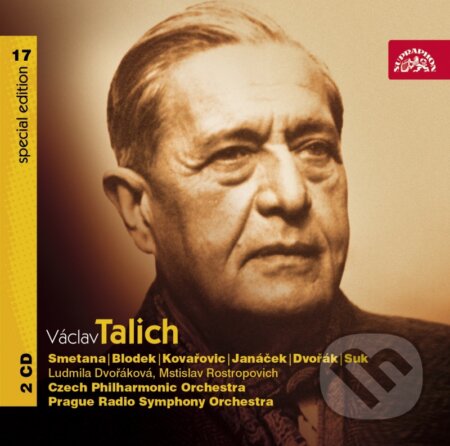 Hudební CD: Václav Talich: Talich Special Edition 17 (Hudobné albumy). Hudobné albumy, 2007 Hudební CD: Václav Talich: Talich Special Edition 17 (Hudobné albumy). Hudobné albumy, 2007